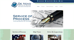 Desktop Screenshot of denovoattorneyservices.com